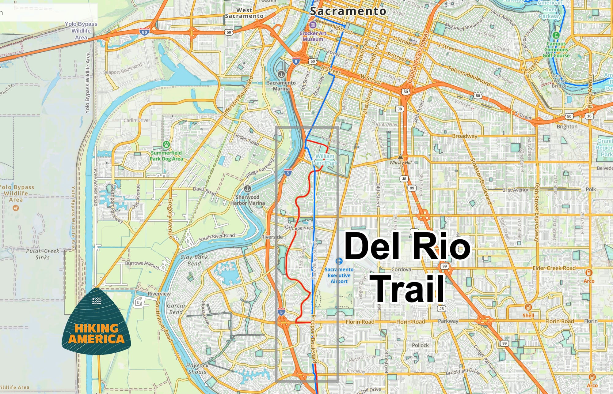 Del Rio Trail: Sacramento’s New Pathway along the American Discovery Trail