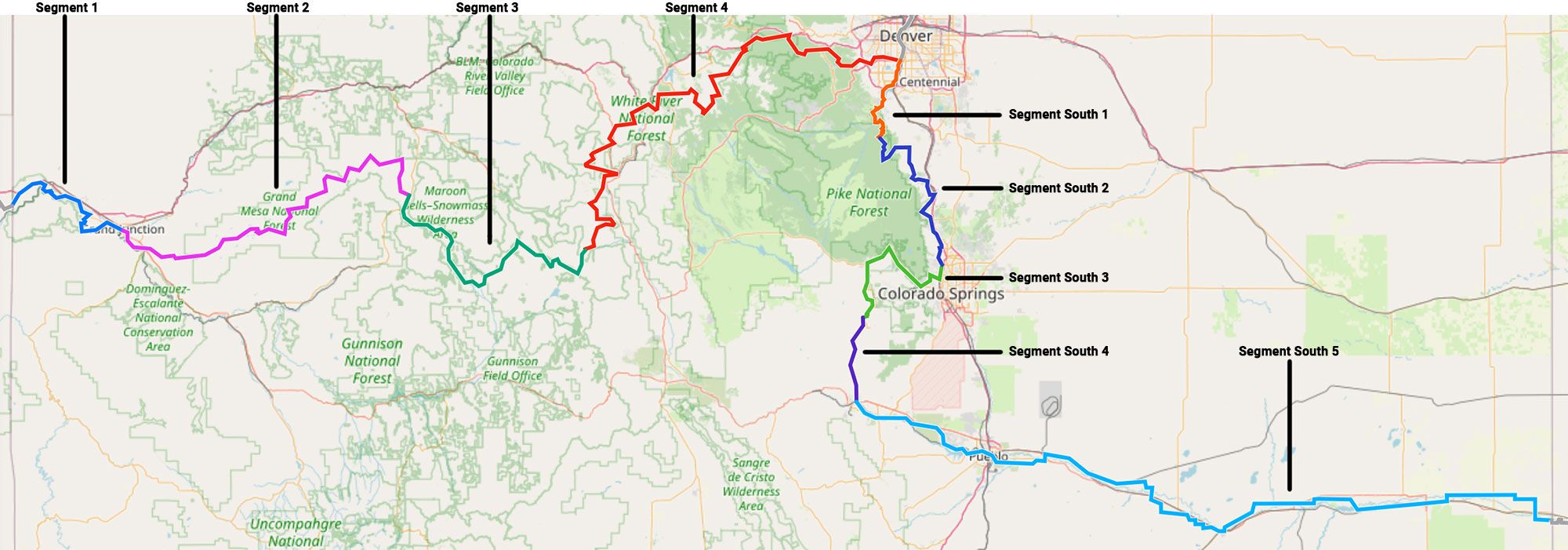 Colorado (Southern Route)