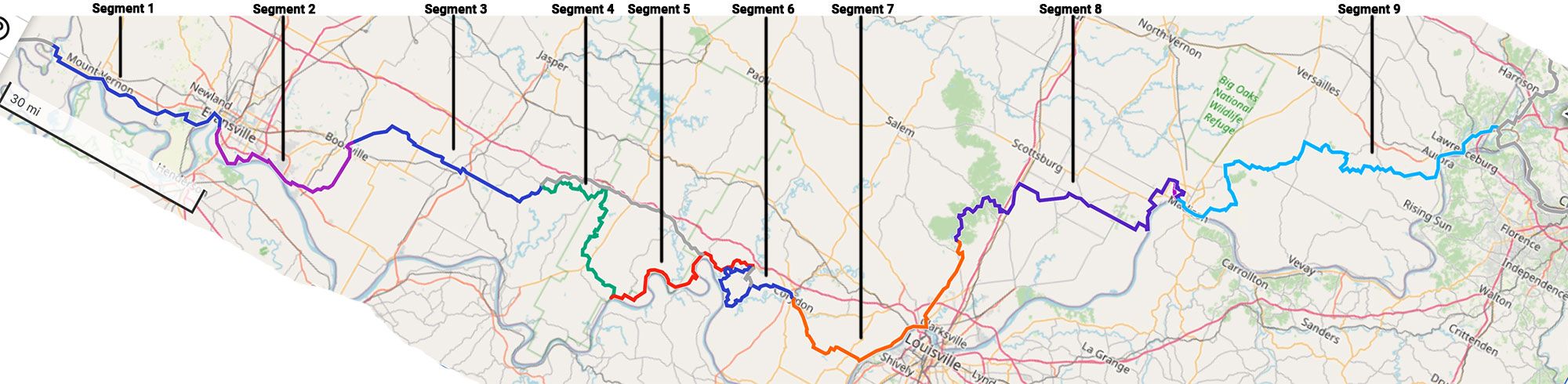 Hiking America - Southern Indiana