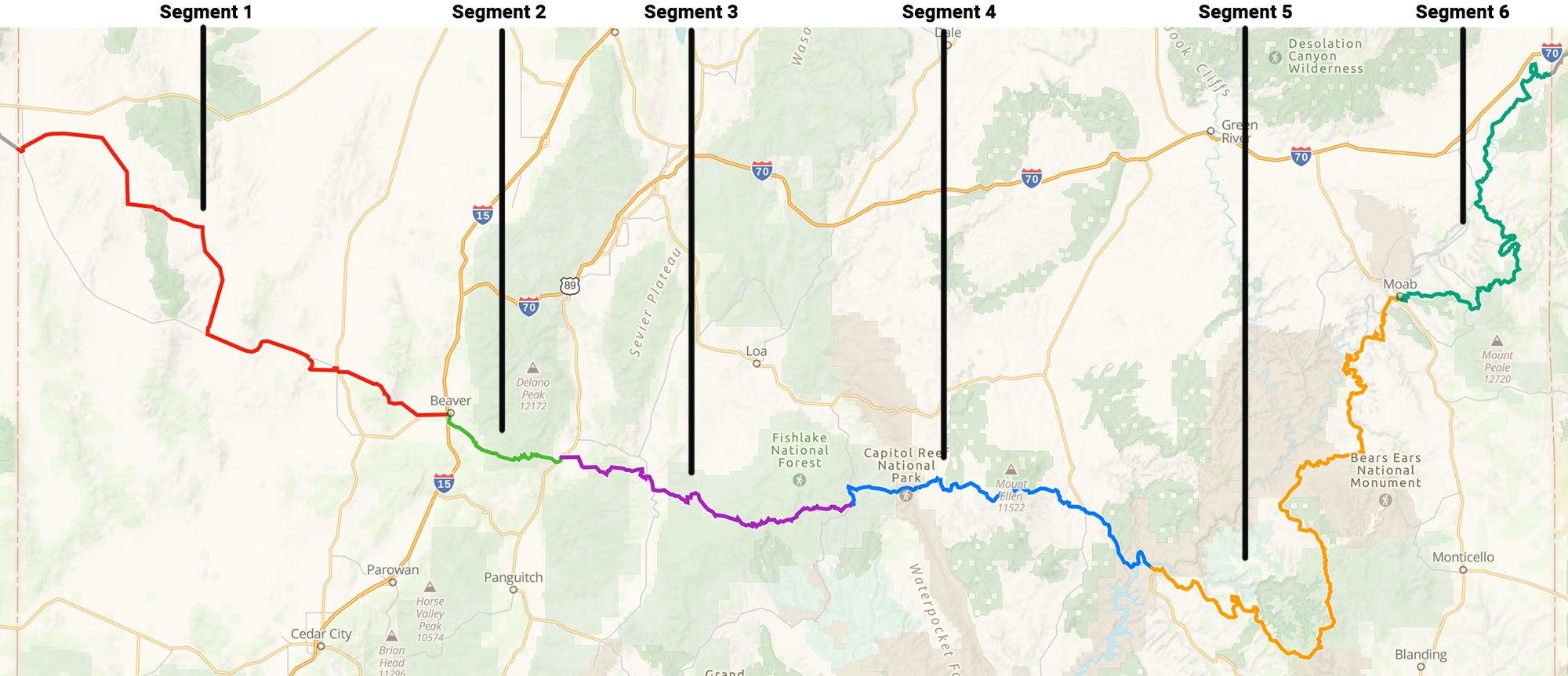 Hiking America - Utah