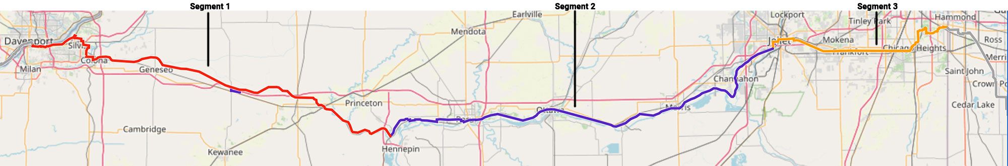 Illinois (Northern Route)
