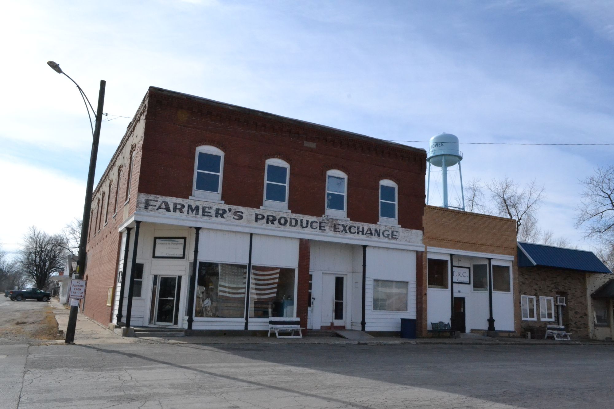 Farmer's Produce Exchange, Chilhowee, Mo. On the National Register of Historic Places.