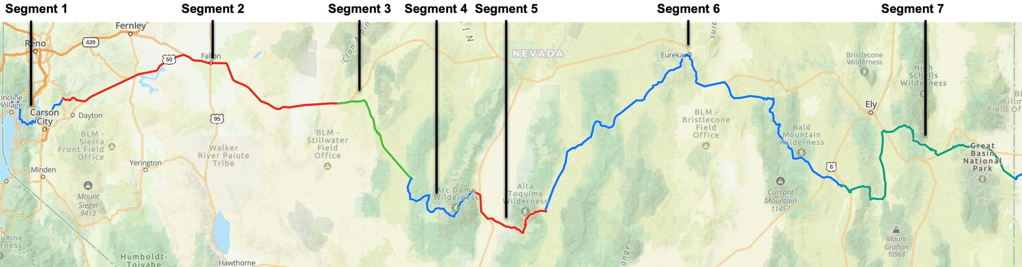 Hiking America - Nevada