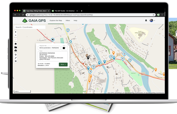 Hiking America On Gaia GPS